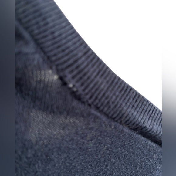 LOFT Women's Preowned Navy Blue Size Med Button Up Lightweight Cardigan Sweater - Picture 9 of 10